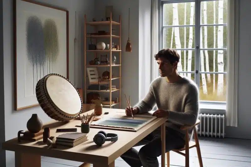 Kreativ terapi: hvordan kunst og musikk kan være en vei ut av vonde følelser