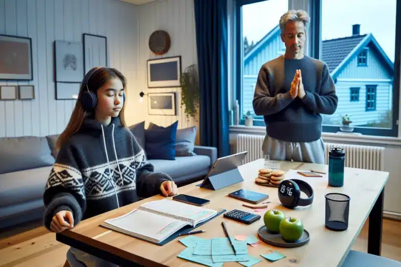 Eksamensangst: konkrete verktøy for å hjelpe tenåringen din med å mestre stress